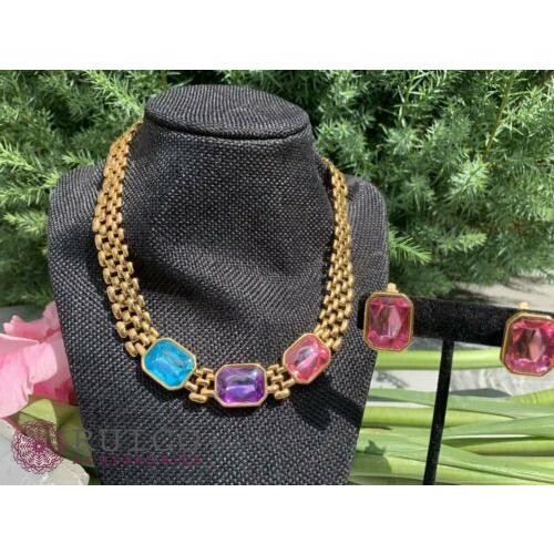 TRIFARI トリファリ ネックレス ゴールド アンティーク TRIFARI トリファリ ネックレス ビンテージ