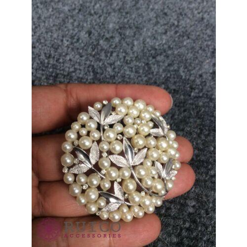 TRIFARI トリファリ ブローチ ラインストーン アンティーク TRIFARI トリファリ ブローチ ビンテージ