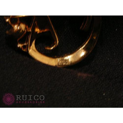 美品 TRIFARI トリファリ ブローチ ラインストーン アンティーク 【T2380032203】(14050円)