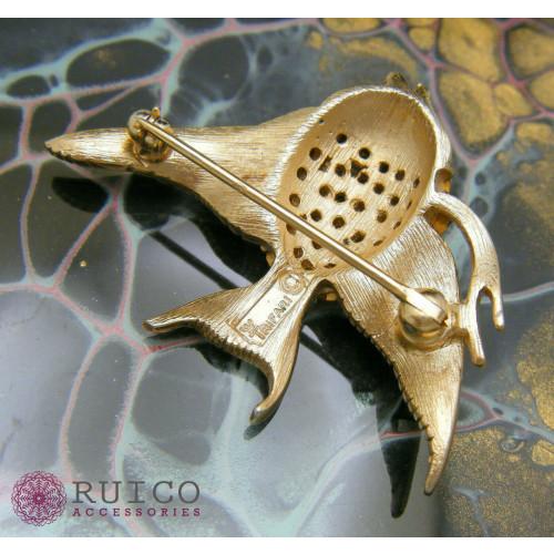 公式 グッズ TRIFARI トリファリ ブローチ グリーン 緑 アンティーク 【2836378850】(16744円)