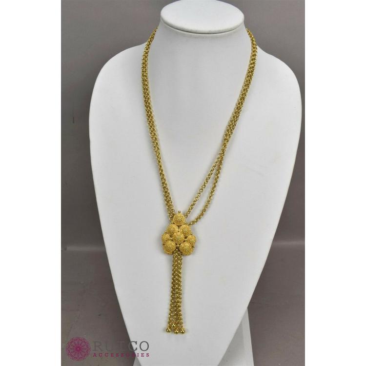 TRIFARI トリファリ ネックレス ゴールド アンティーク