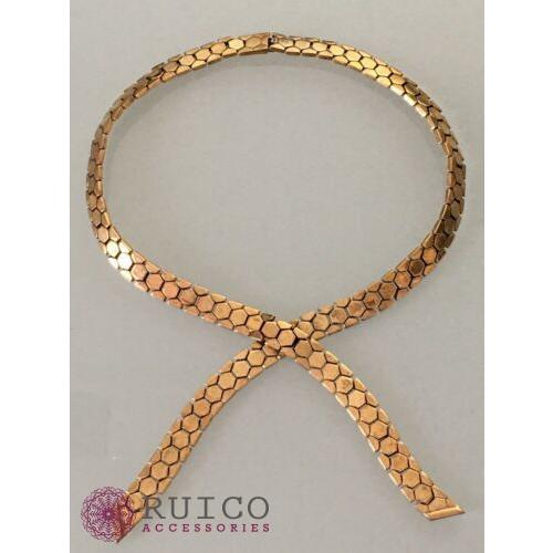 TRIFARI トリファリ ネックレス ゴールド アンティーク TRIFARI トリファリ ネックレス ビンテージ