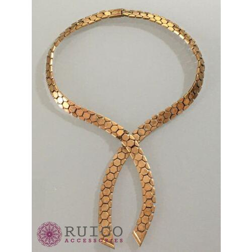 TRIFARI トリファリ ネックレス ゴールド アンティーク TRIFARI トリファリ ネックレス ビンテージ