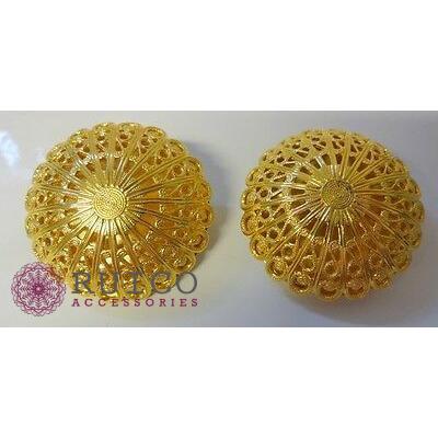 TRIFARI トリファリ イヤリング ピアス ゴールド アンティーク