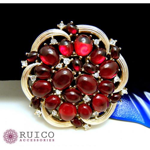 ほぼ未使用 TRIFARI トリファリ ブローチ ラインストーン アンティーク 【GMS6606448754】(23829円)