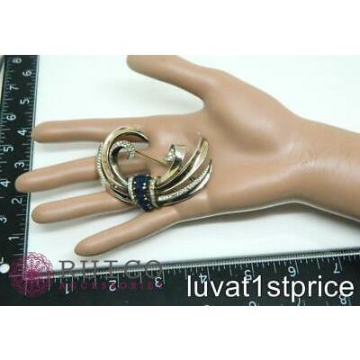 TRIFARI トリファリ ブローチ ラインストーン アンティーク TRIFARI トリファリ ブローチ ビンテージ