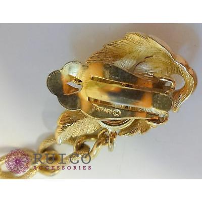 TRIFARI トリファリ イヤリング ピアス ゴールド アンティーク TRIFARI トリファリ イヤリング ピアス ビンテージ