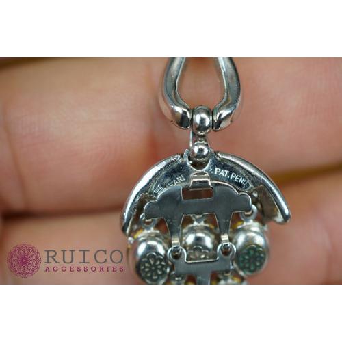 TRIFARI トリファリ ネックレス シルバー アンティーク TRIFARI トリファリ ネックレス ビンテージ