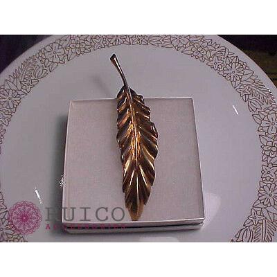 TRIFARI トリファリ ブローチ リーフ 葉 アンティーク