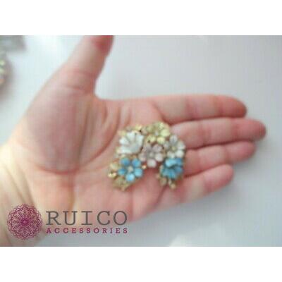 「人气商品」 TRIFARI トリファリ ブローチ ラインストーン アンティーク 【CEG8856271014】(31944円)