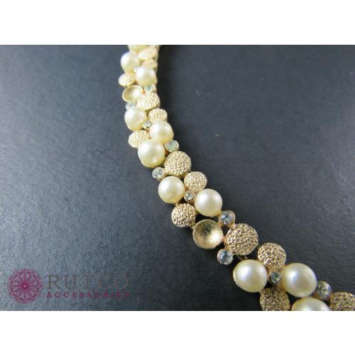 TRIFARI トリファリ ネックレス ゴールド アンティーク TRIFARI トリファリ ネックレス ビンテージ