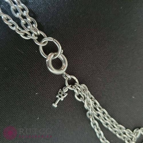 TRIFARI トリファリ ネックレス シルバー アンティーク TRIFARI トリファリ ネックレス ビンテージ