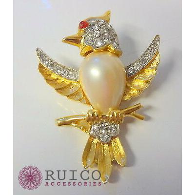 【公式】 TRIFARI トリファリ ブローチ ラインストーン アンティーク 【AAA1464011824】(52806円)