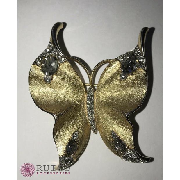 【新品未開封】 TRIFARI トリファリ ブローチ 蝶 アンティーク 【ZYX8639178558】(31161円)