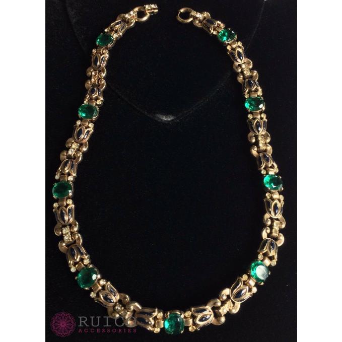 【通常品】 TRIFARI トリファリ ネックレス エナメル アンティーク 【YWU1410502633】(50876円)