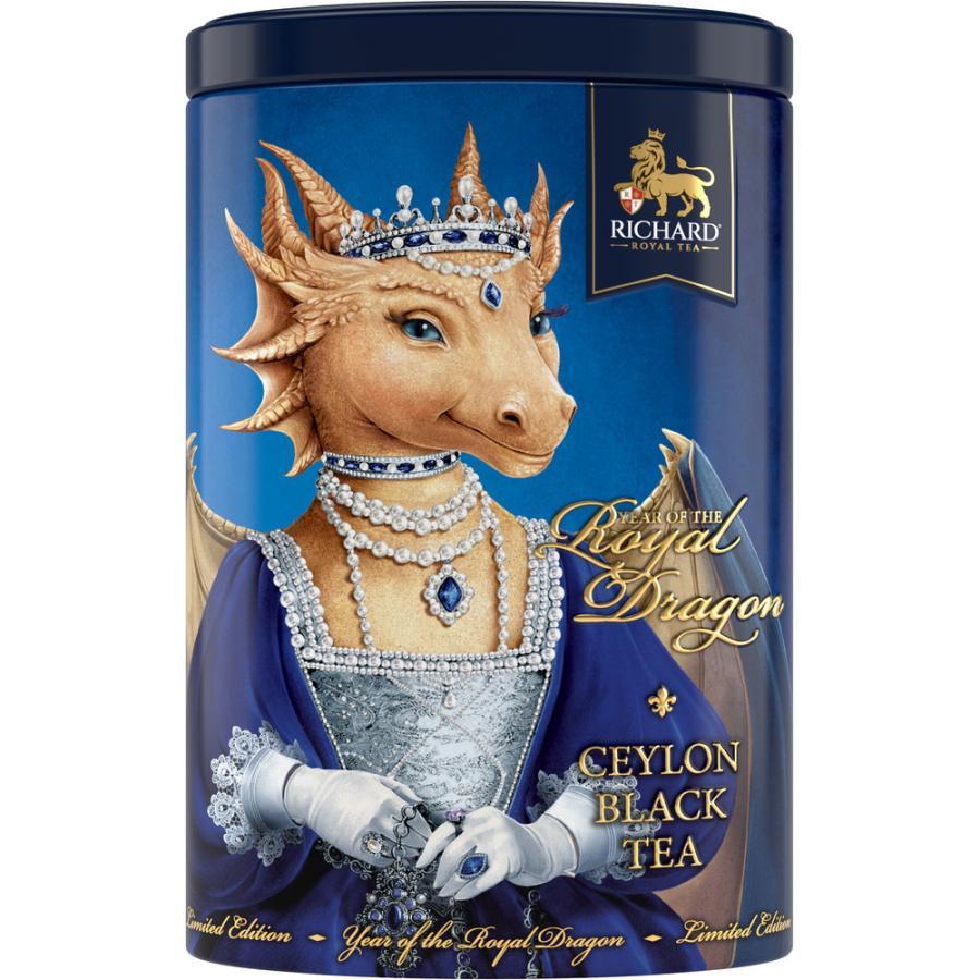 Year Of The Royal Dragon「イヤー・オブ・ザ・ロイヤル・ドラゴン」 ドラゴン 缶入り セイロン紅茶 80g（リーフ）｜ruinok-2｜04