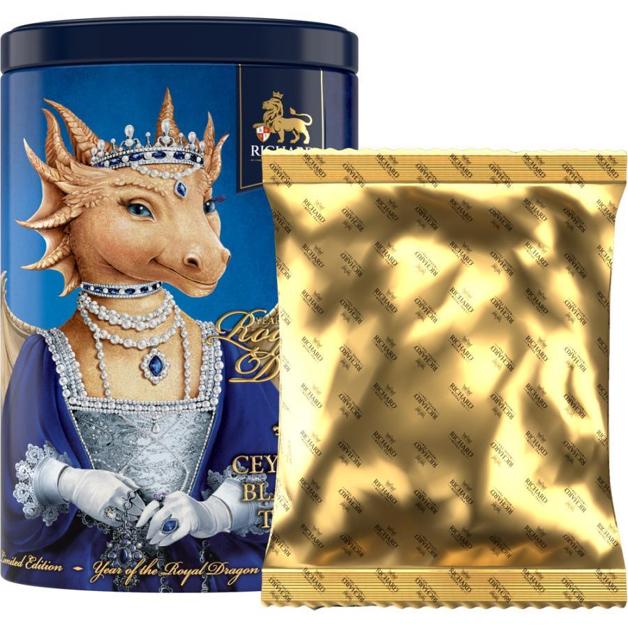 Year Of The Royal Dragon「イヤー・オブ・ザ・ロイヤル・ドラゴン」 ドラゴン 缶入り セイロン紅茶 80g（リーフ）｜ruinok-2｜07