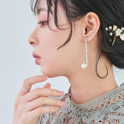 RUIRUE BOUTIQUE 【おまけ：パールイヤリング】 RUIRUE BOUTIQUE（ルイルエブティック） イヤリング アクセサリー 結婚