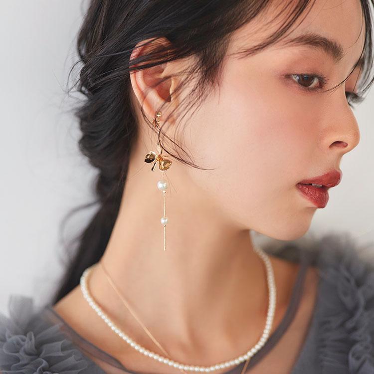 RUIRUE BOUTIQUE（ルイルエブティック） レディース イヤリング パール