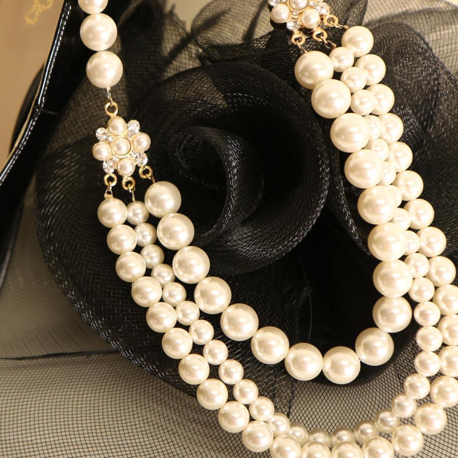 パーティードレス&パールのネックレス RUIRUE BOUTIQUE（ルイルエブティック） ネックレス お呼ばれ 結婚式