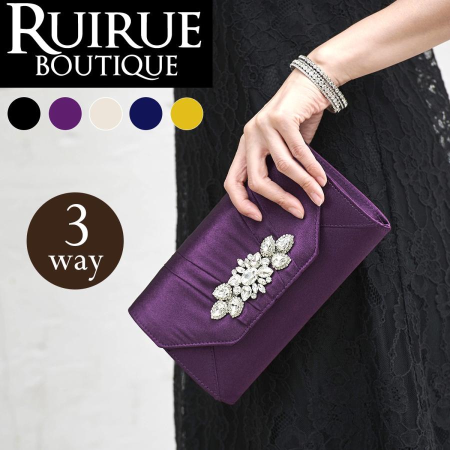 パーティーバッグ 結婚式 フォーマル お呼ばれ 披露宴 二次会 レディース ミセス クラッチ ハンドバッグ ショルダーバッグ チェーン 可愛い ビジュー 上品 黒 白 Ba793 Ruirue Boutiqueヤフー店 通販 Yahoo ショッピング