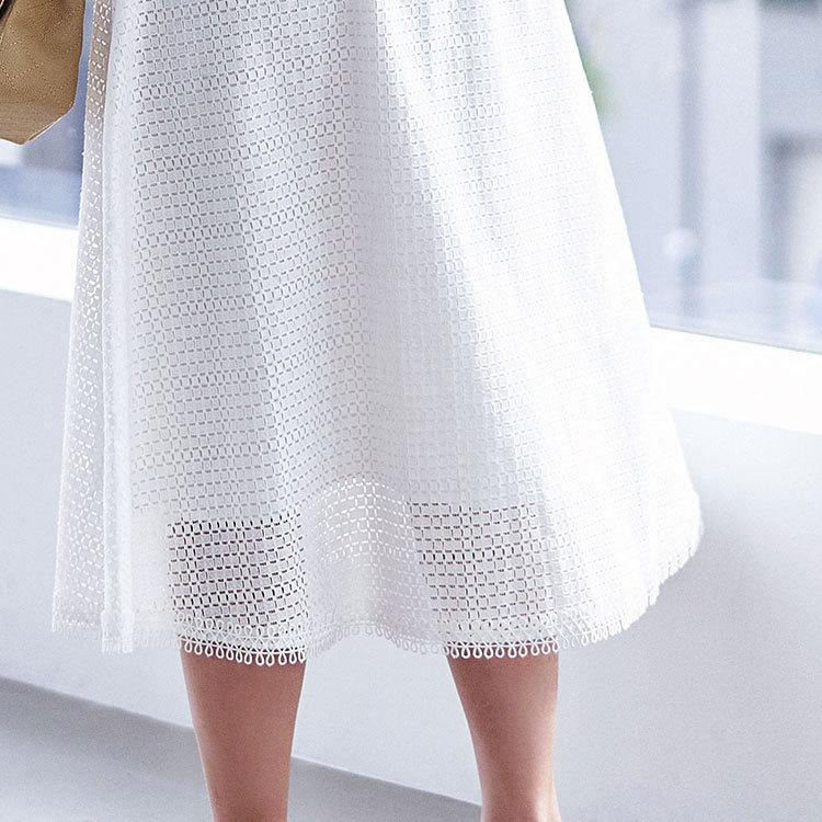 RUIRUE BOUTIQUE レディース フレアスカート ボトムス オフィス