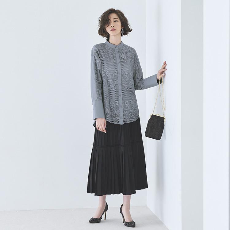 冬コーデ レディース サテンスカート プリーツカート ロングスカート カジュアル きれいめ 上品 服装 ミセス 50代 40代 30代 大きいサイズ おしゃれ 大人 春 夏 Bsk1059 Ruirue Boutiqueヤフー店 通販 Yahoo ショッピング