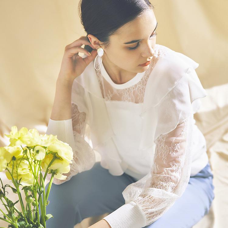RUIRUE BOUTIQUE レディース トップス ニット 春コーデ オフィス RUIRUE BOUTIQUE レディース トップス ニット 春コーデ オフィス
