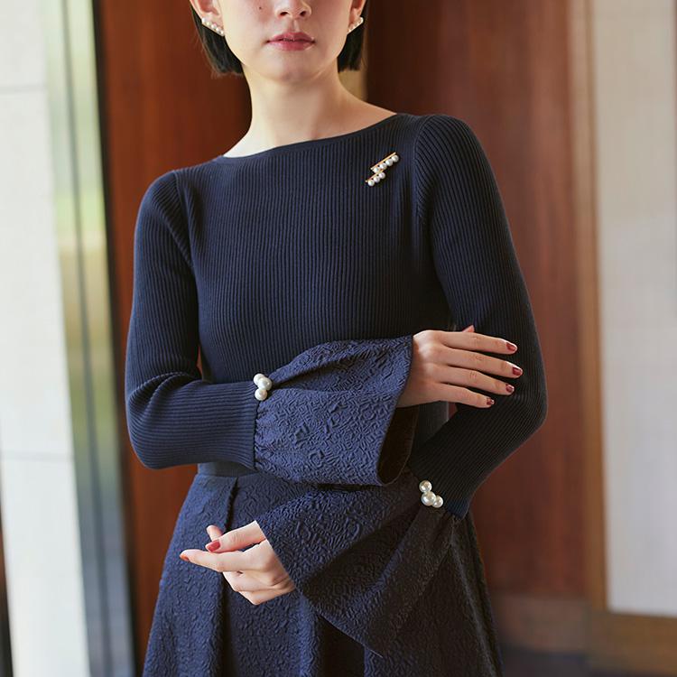 RUIRUE BOUTIQUE（ルイルエブティック） レディース 長袖 ニット