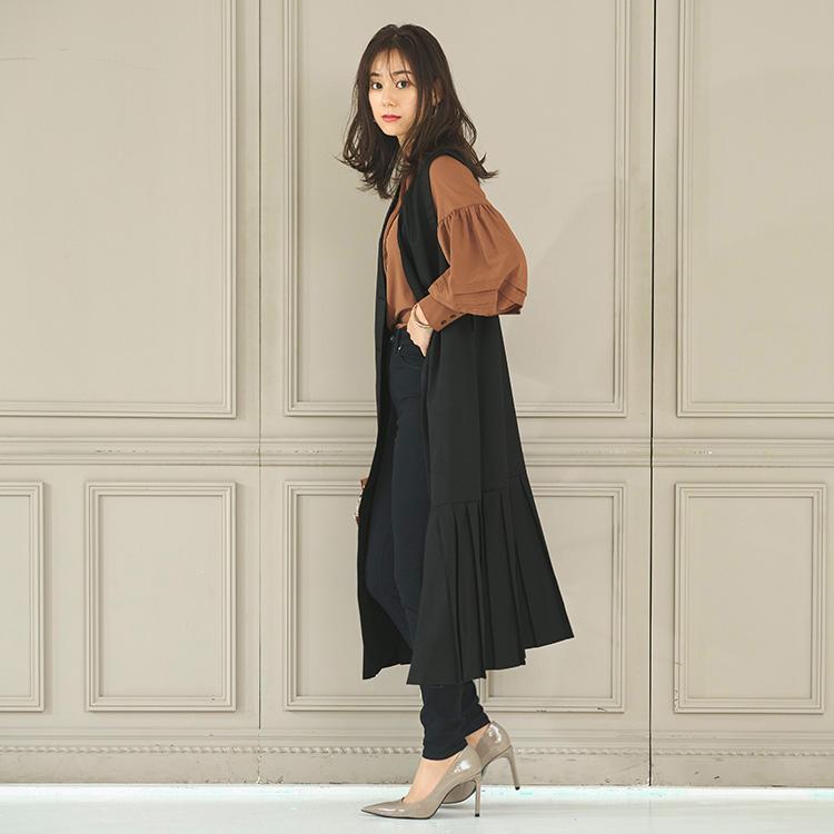 RUIRUE BOUTIQUE レディース ロングワンピース 長袖ブラウス 2点 RUIRUE BOUTIQUE レディース ロングワンピース 長袖ブラウス 2点