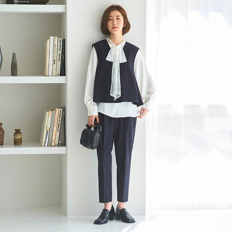 RUIRUE BOUTIQUE レディース セットアップ ジレ フレアスカート RUIRUE BOUTIQUE レディース セットアップ ジレ フレアスカート