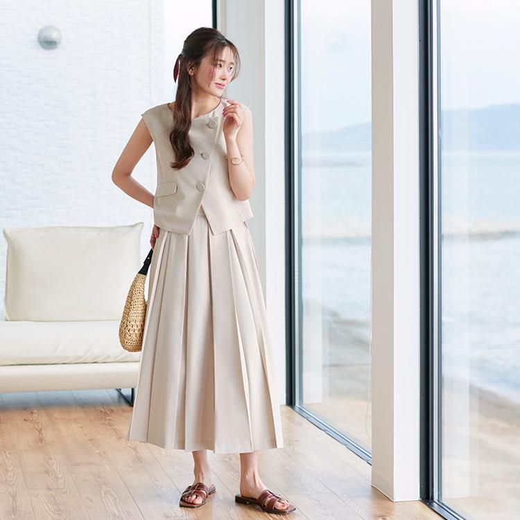 RUIRUE BOUTIQUE（ルイルエブティック） レディース セットアップ ジレ