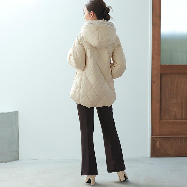 RUIRUE BOUTIQUE レディース ショート丈アウター 中綿 RUIRUE BOUTIQUE レディース ショート丈アウター 中綿