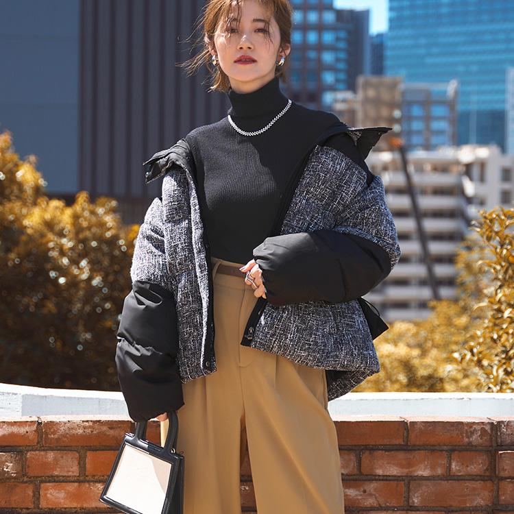 RUIRUE BOUTIQUE（ルイルエブティック） レディース パテッドコート 