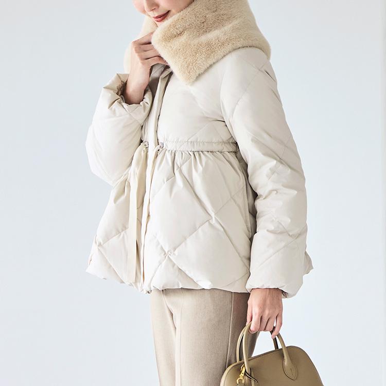 【美品】RUIRUE BOUTIQUE ルイルエブティック ショートダウン RUIRUE BOUTIQUE（ルイルエブティック） ダウンコート ダウン