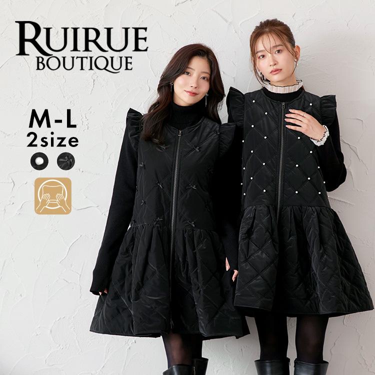 RUIRUE BOUTIQUE（ルイルエブティック） レディース ジレ キルティング