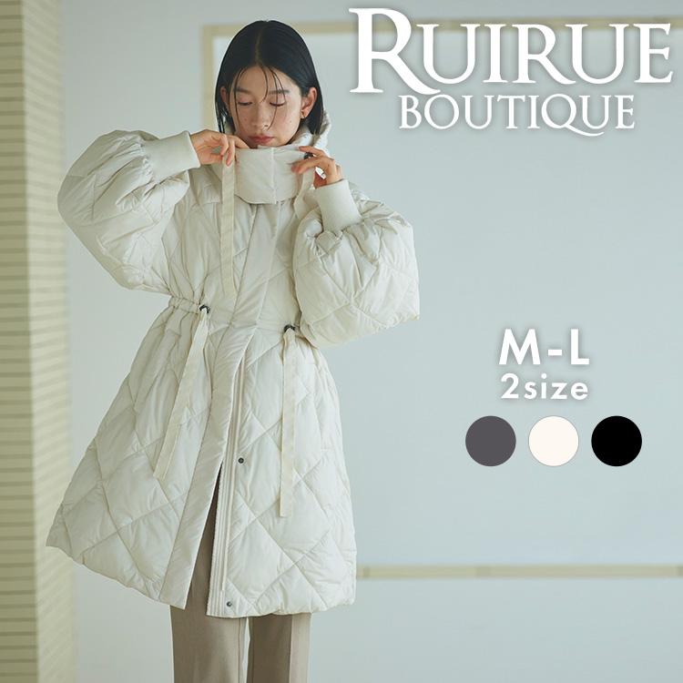 リクたん　美品　Drawerドゥロワー 春コート　キルティング中綿 RUIRUE BOUTIQUE（ルイルエブティック） レディース キルティング