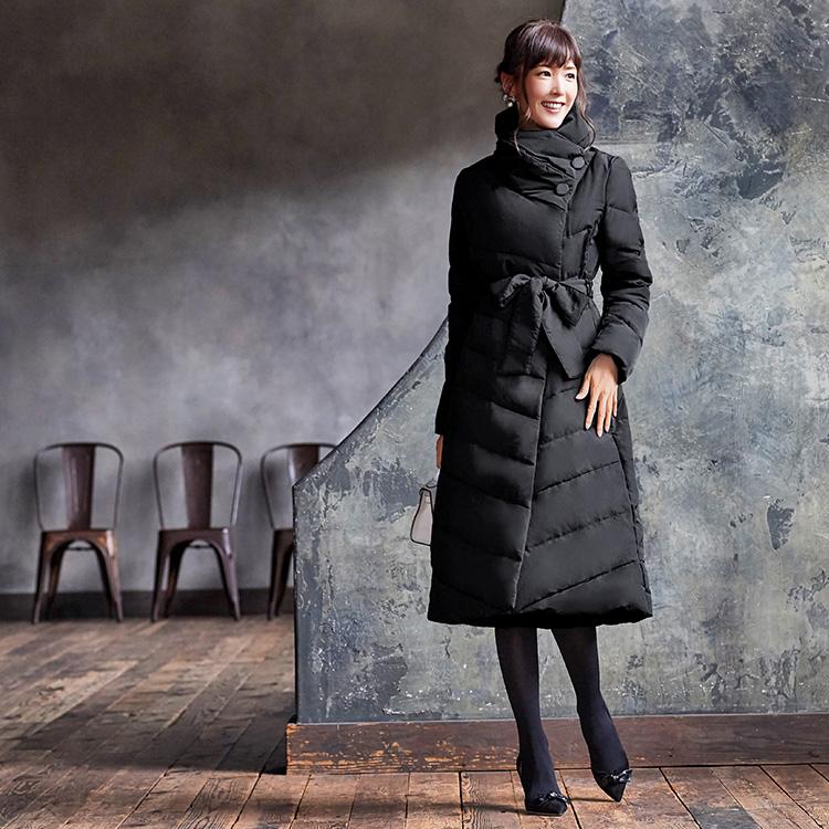 RUIRUE BOUTIQUE ダウンコート レディース ロングコート 洗える RUIRUE BOUTIQUE ダウンコート レディース ロングコート 洗える