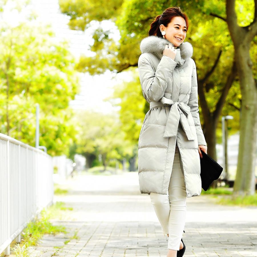 ダウンコート レディース ロングコート アウター ミセス きれいめ 60代 50代 40代 30代 秋 冬 大きいサイズ 上品 防寒 通勤 スーツ おしゃれ 暖かい 体型カバー D604 Ruirue Boutiqueヤフー店 通販 Yahoo ショッピング