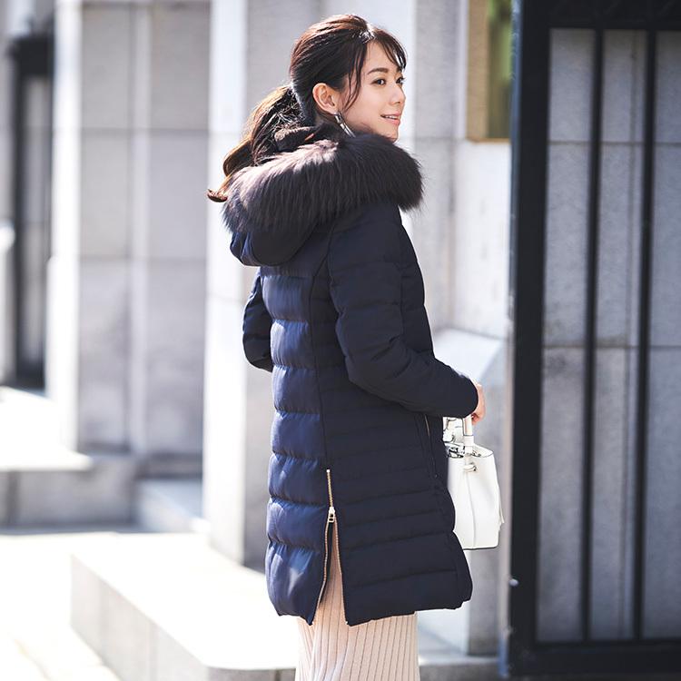 定価3.5万新品タグRUIRUE BOUTIQUE3way高級ダウンコートS 7 RUIRUE BOUTIQUE（ルイルエブティック） ダウンコート レディース