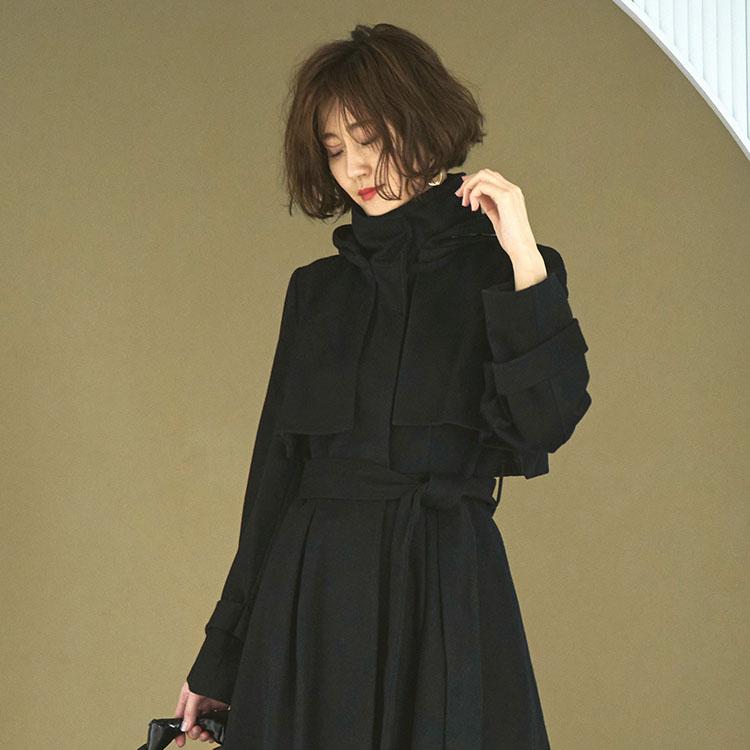 RUIRUE BOUTIQUE レディース ロングコート ウールコート ウール RUIRUE BOUTIQUE レディース ロングコート ウールコート ウール