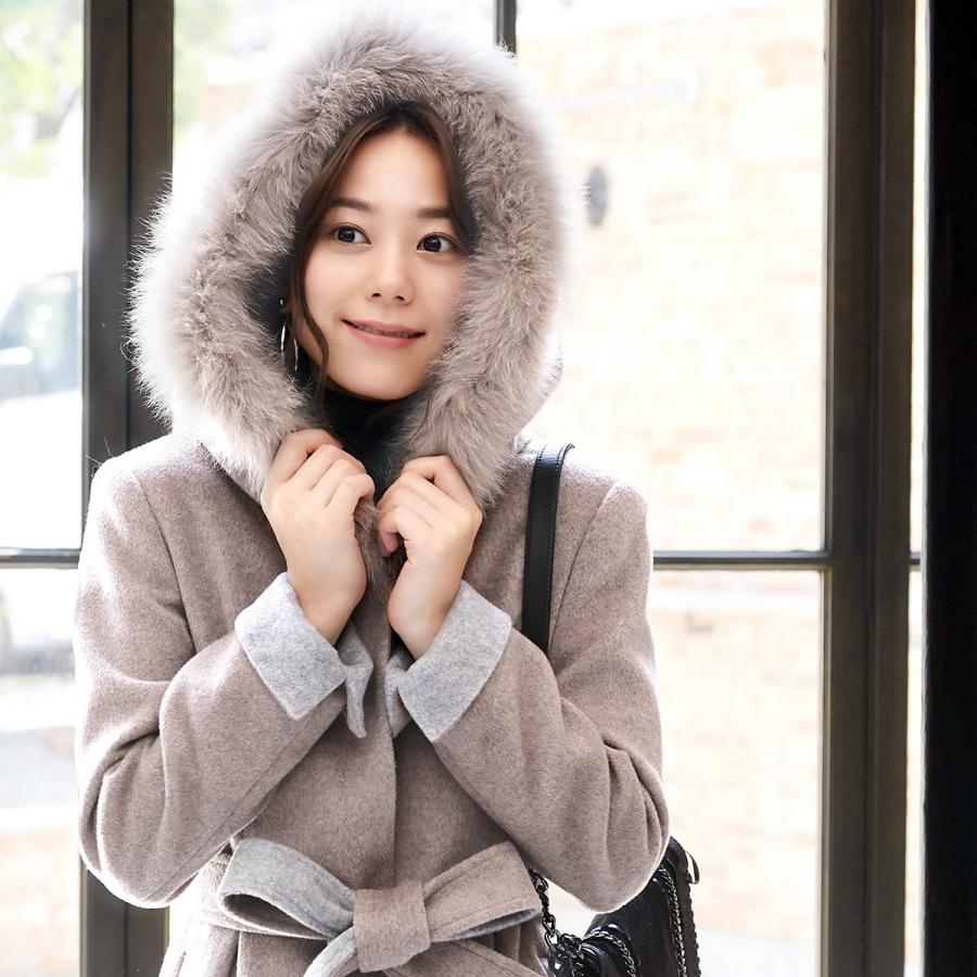 ロングコート レディース ノーカラーコート ウールコート 秋 冬 アウター ミセス きれいめ 50代 40代 30代 大きいサイズ 上品 防寒 おしゃれ 暖かい 体型カバー K365 Ruirue Boutique 通販 Yahoo ショッピング