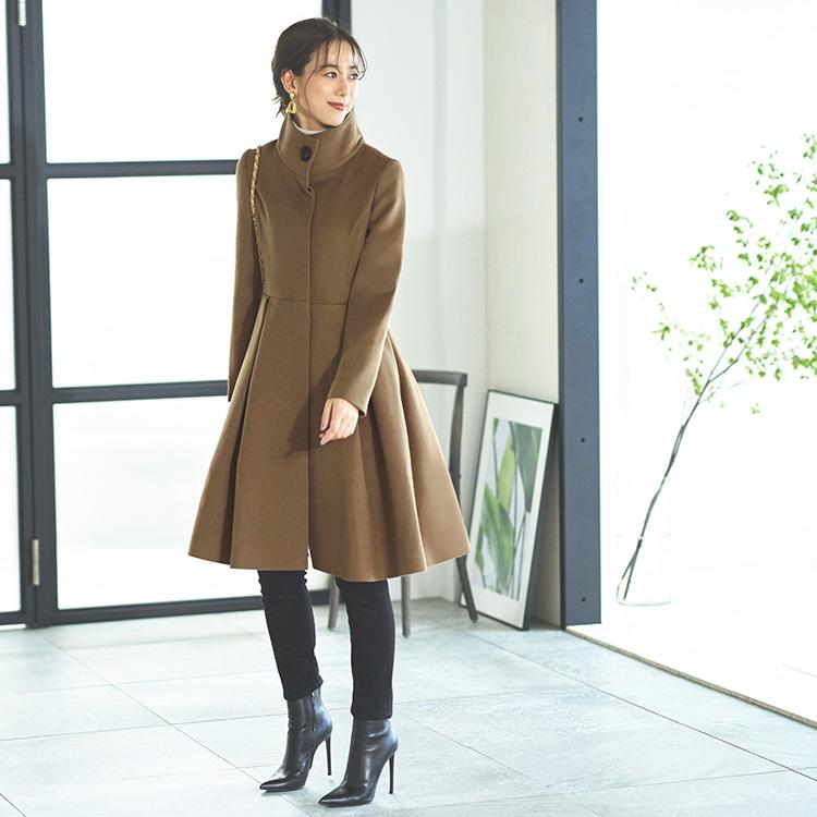 RUIRUE BOUTIQUE レディース ロングコート ウールコート ウール RUIRUE BOUTIQUE レディース ロングコート ウールコート ウール