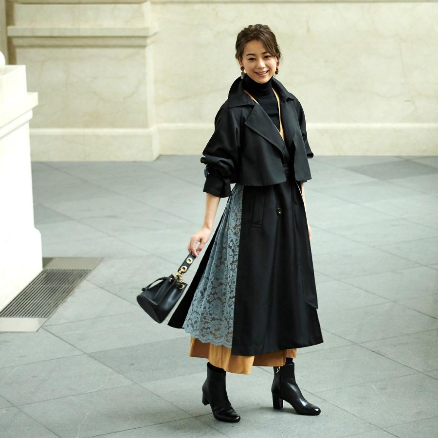 春コーデ レディース トレンチコート スプリングコート ロングコート テロンチ ミセス きれいめ 50代 40代 30代 大きいサイズ 上品 おしゃれ 通勤 母の日 21 K802 Ruirue Boutique 通販 Yahoo ショッピング