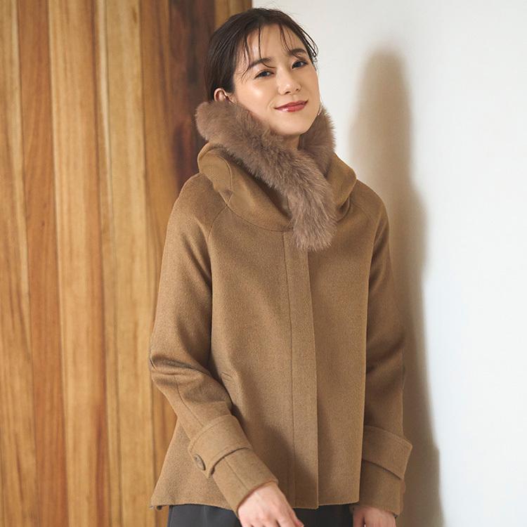 RUIRUE BOUTIQUE レディース ショートコート ウールコート RUIRUE BOUTIQUE レディース ショートコート ウールコート