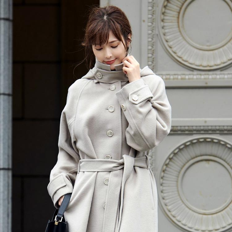 RUIRUE BOUTIQUE レディース ロングコート ウールコート ウール RUIRUE BOUTIQUE レディース ロングコート ウールコート ウール