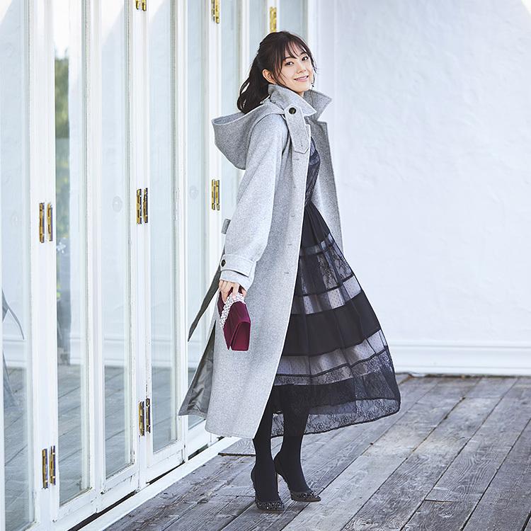 RUIRUE BOUTIQUE レディース ロングコート ウールコート ウール RUIRUE BOUTIQUE レディース ロングコート ウールコート ウール