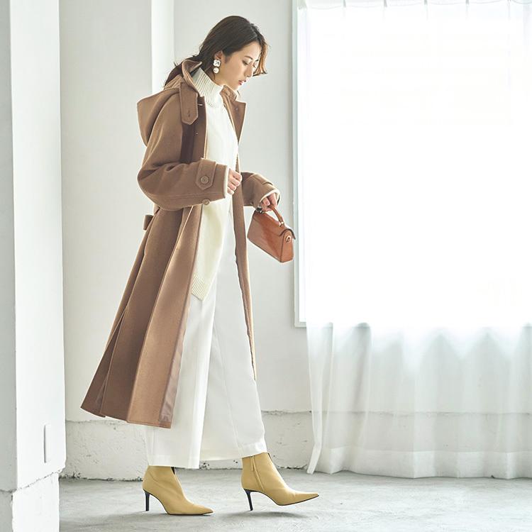 RUIRUE BOUTIQUE レディース ロングコート ウールコート ウール RUIRUE BOUTIQUE レディース ロングコート ウールコート ウール