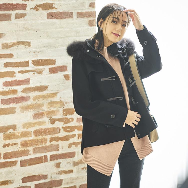 RUIRUE BOUTIQUE レディース ダッフルコート ウールコート RUIRUE BOUTIQUE レディース ダッフルコート ウールコート