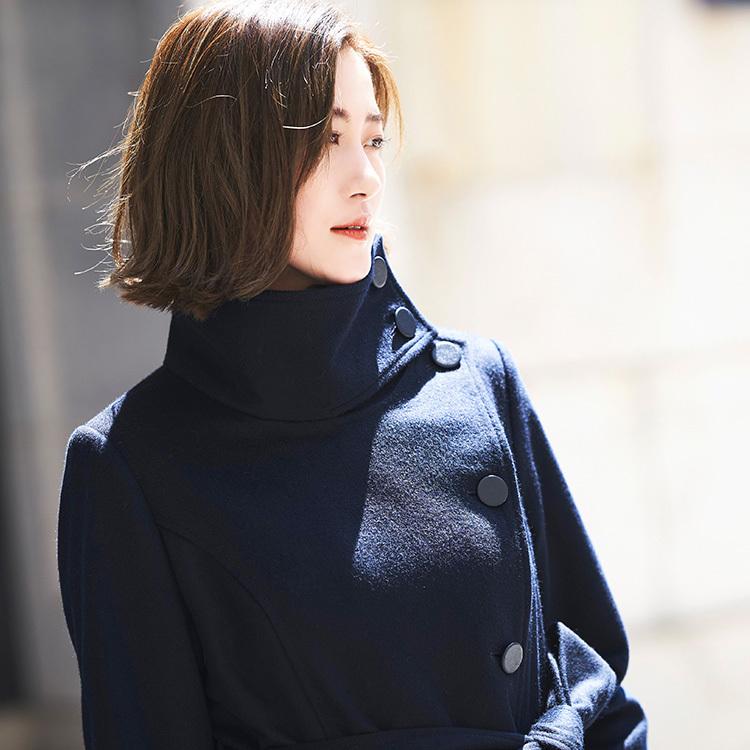 RUIRUE BOUTIQUE レディース ロングコート ウールコート ウール RUIRUE BOUTIQUE レディース ロングコート ウールコート ウール